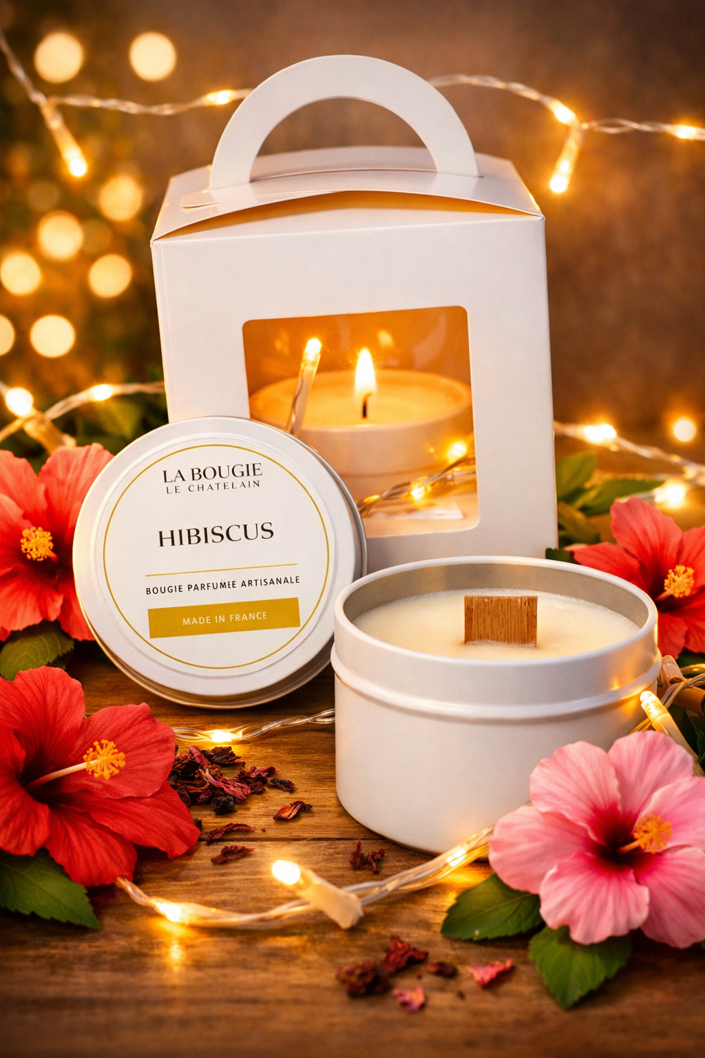 Bougie Parfumée Hibiscus