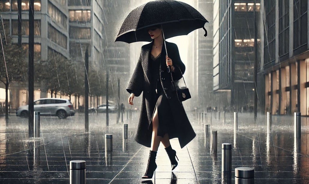 L'Élégance sous la Pluie : L'Art de Porter le Parapluie avec Style