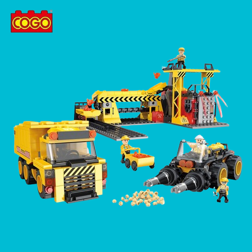 Mijnbouw Constructie Bouwset Cogo 3733