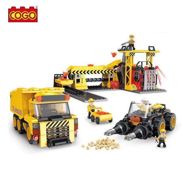 Mijnbouw Constructie Bouwset Cogo 3733
