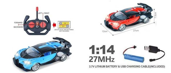 RC Sportauto voor Kinderen – Met Verlichting & Oplaadbare Accu