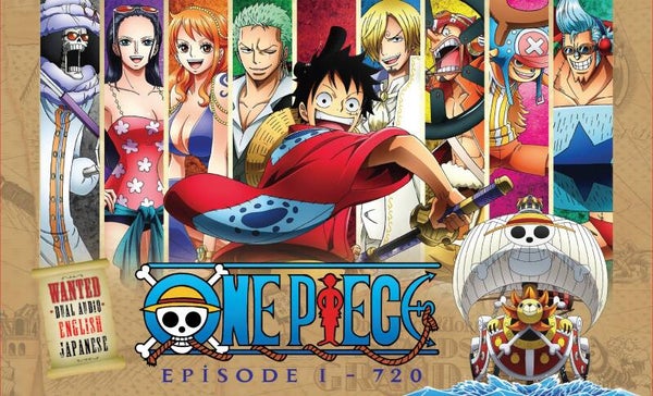 One Piece Complete Series Vol.1-720 - English Dubbed