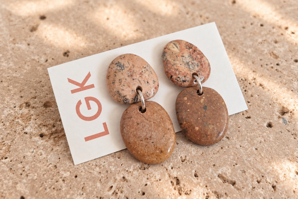 Pendientes KAÎA • Coral