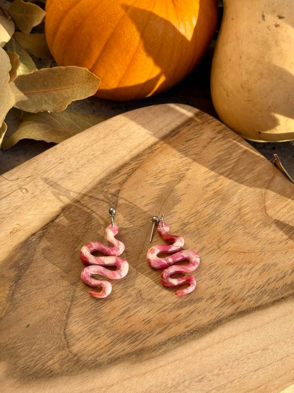 Boucle d’oreille automne