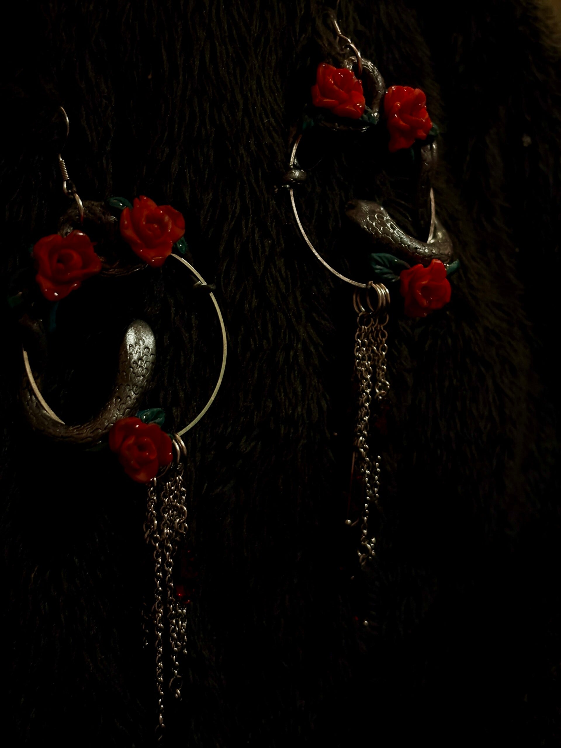Boucle d’oreille serpent