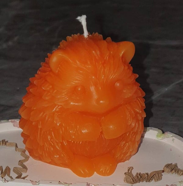 Große Kerze Igel