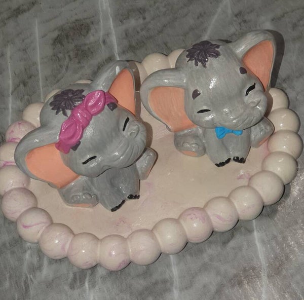 Elefanten Pärchen Glanz