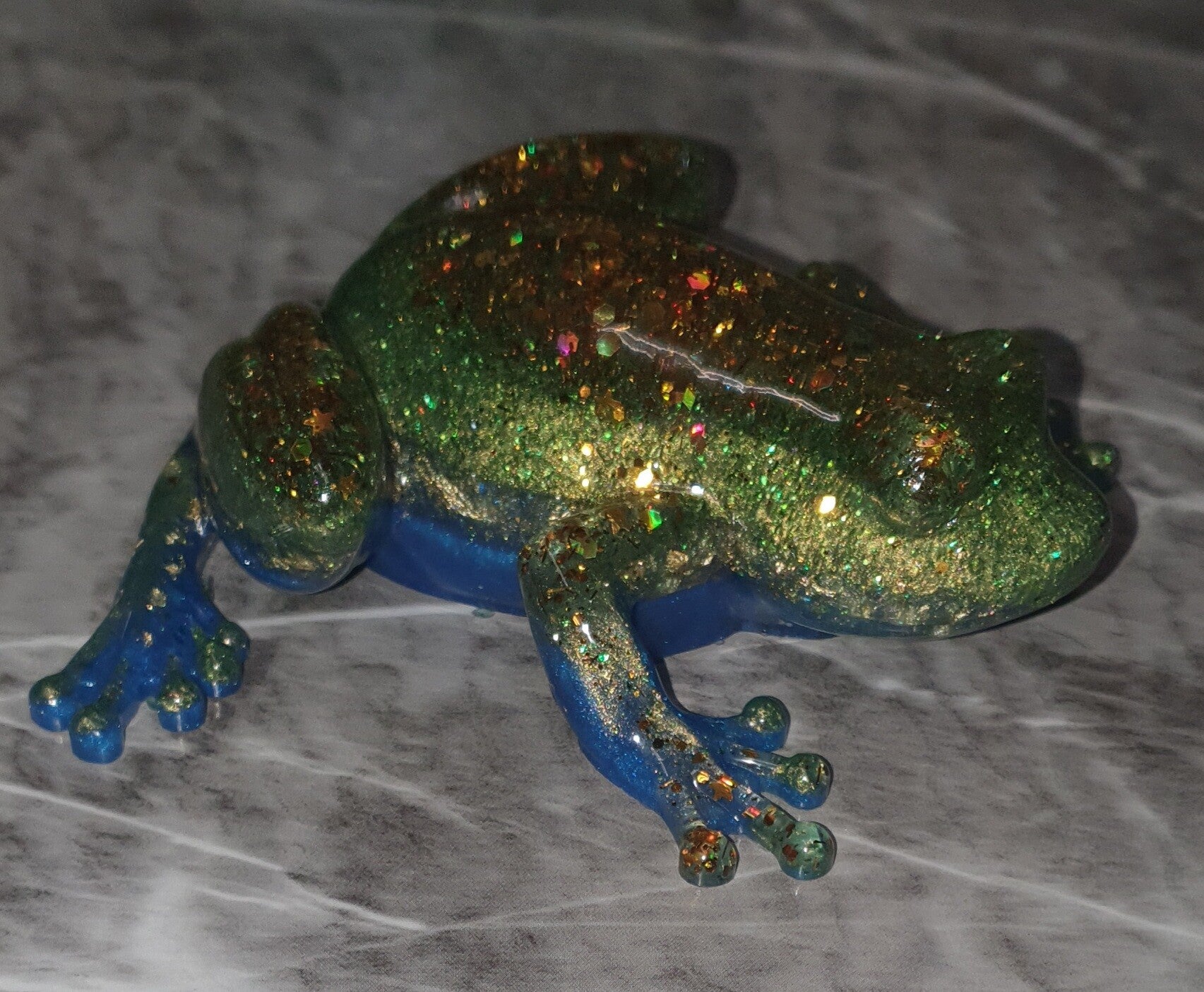Glitzer Frosch