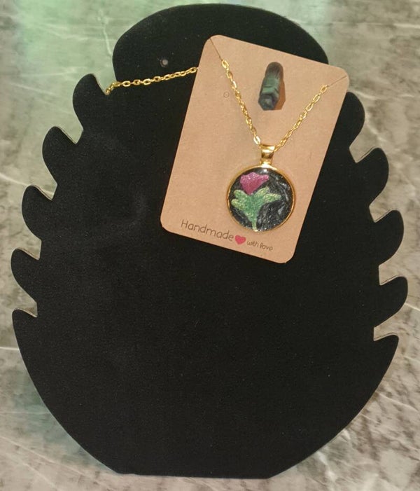Kette Gold Blume