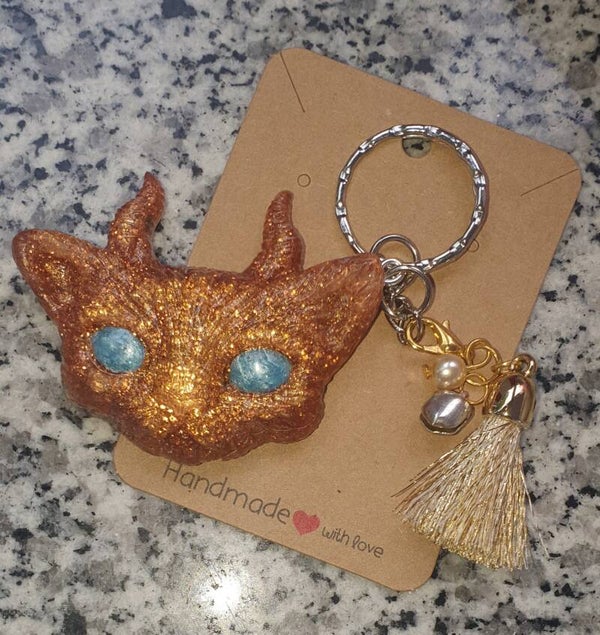 Schlüsselanhänger Horn Cat