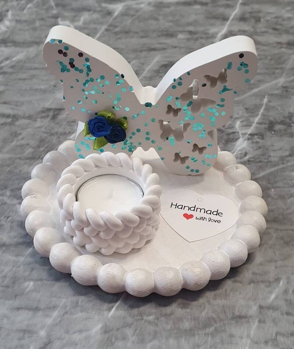 Deko Schmetterling Glitzer