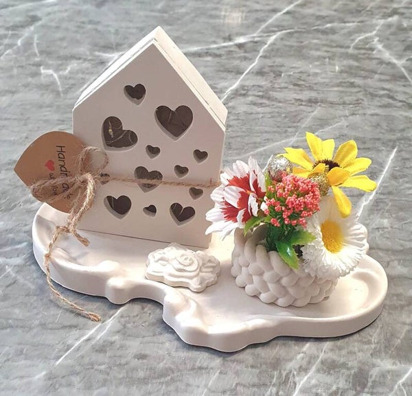 Deko Home Weiß Beleuchtet