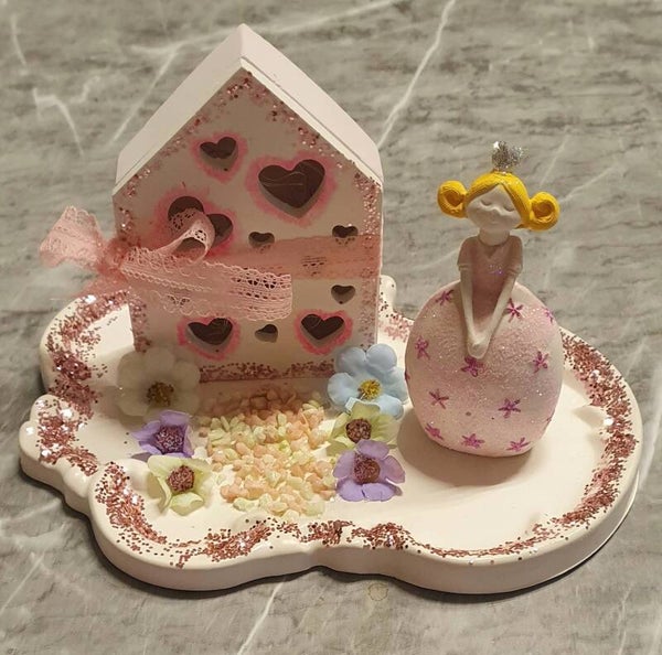 Deko Prinzessin beleuchtet