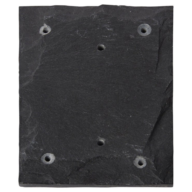 Huisnummerplaat leisteen voor 1 cijfer of letter Esschert Design