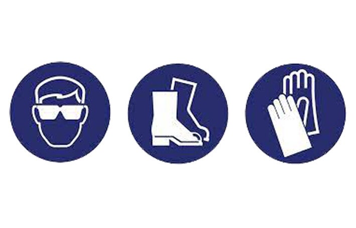 gebodspictogrammen veilig werken