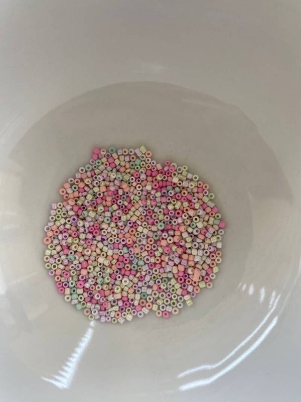 Vrolijke kralen mix rocailles 2mm