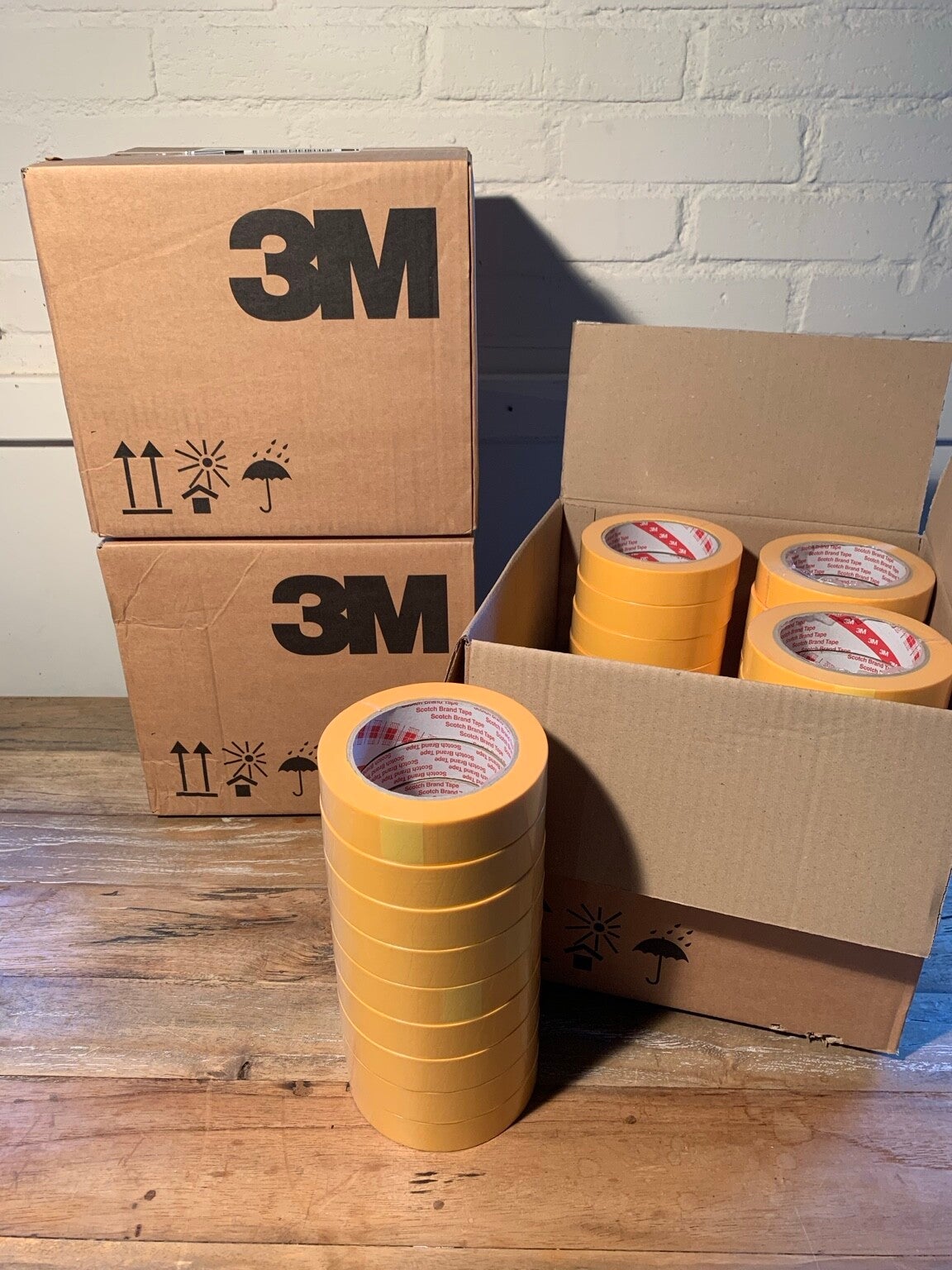 3M Scotch 244 Gold schilderstape – 24 mm × 50 m