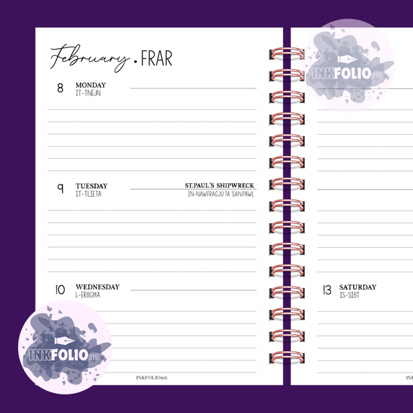 Weekly Planner Spacious  |  26-27 Planner