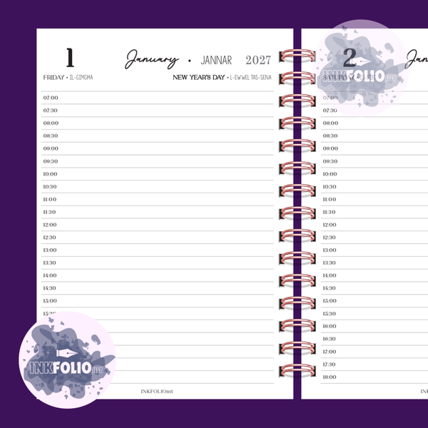 Appointment Book  |  2027 Planner