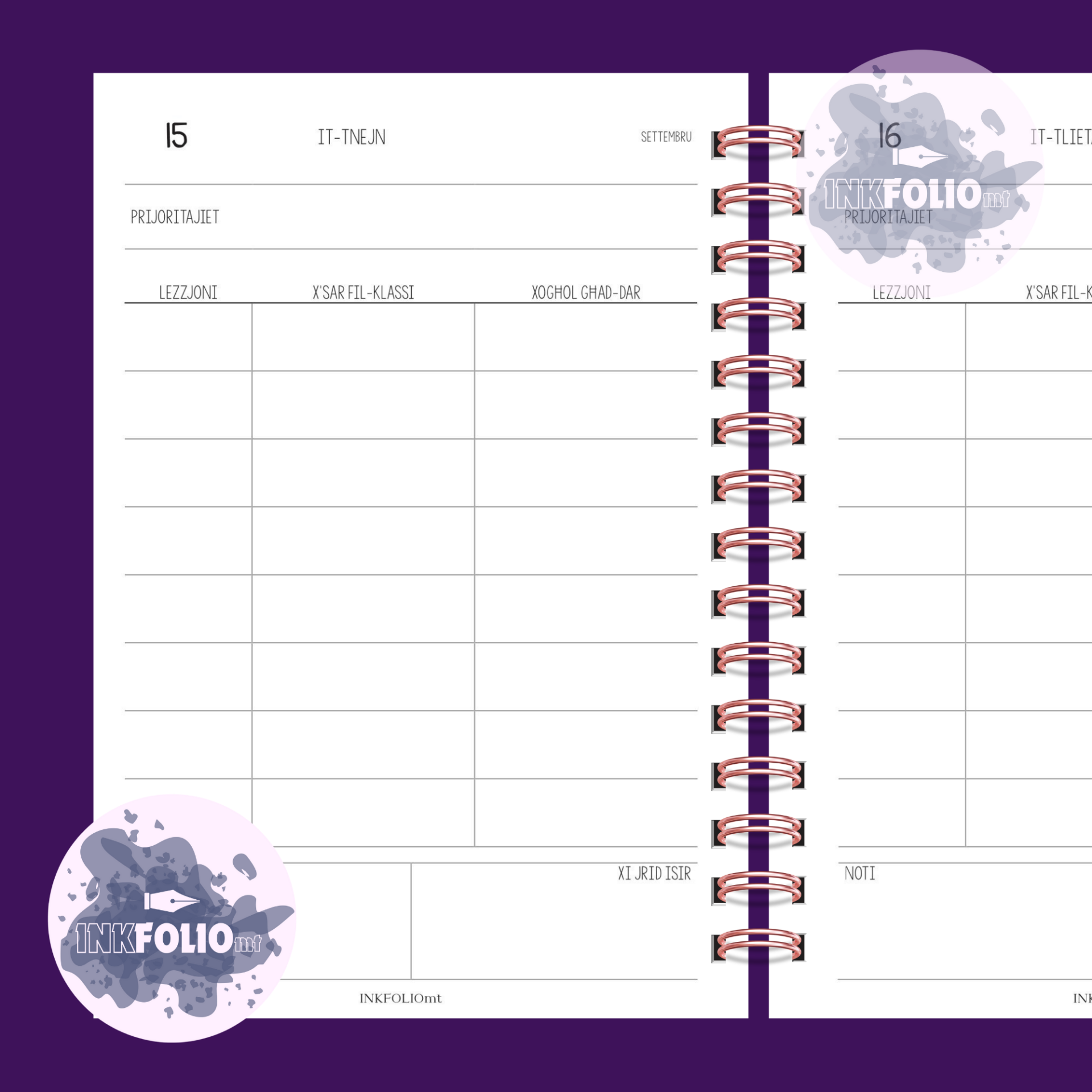 Djarju bil-Malti  |  Edu Planner 25-26