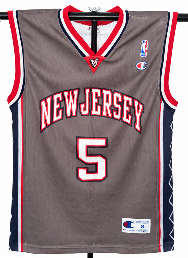 New Jersey Nets Champion Trikot S Jason Kidd #5 NBA Vintage Original