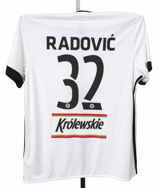 Legia Warszawa Adidas Trikot XL 2017/2018 Radović #32 Home Vintage