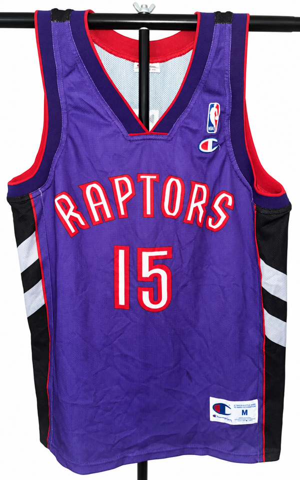 Toronto Raptors Champion Trikot M Vince Carter #15 NBA Vintage Original