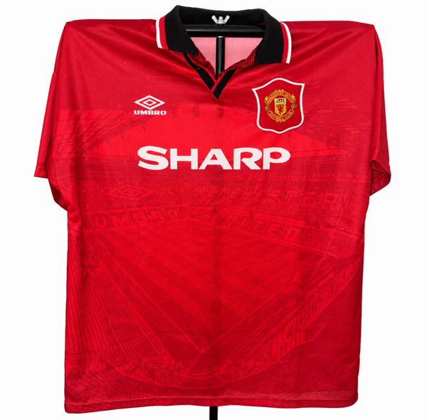 Manchester United Umbro Trikot XL 1994-1996 Sharp Vintage Original