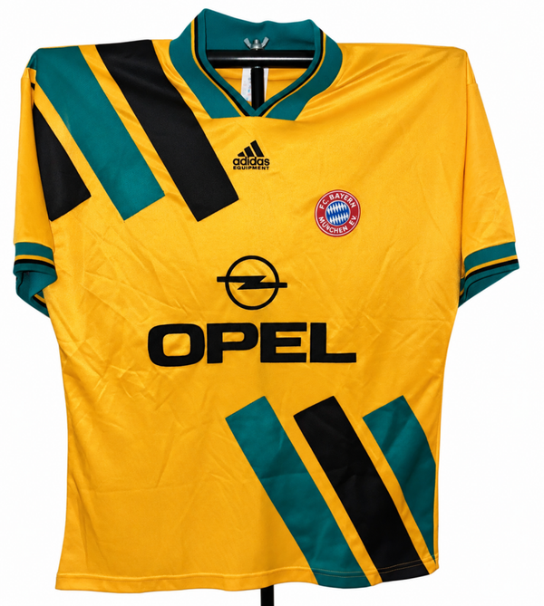 FC Bayern München Adidas Trikot 1993-1995 Away Opel Vintage Original