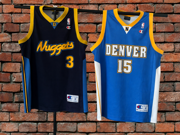 Denver Nuggets Trikot-Paket M Allen Iverson Carmelo Anthony Champion