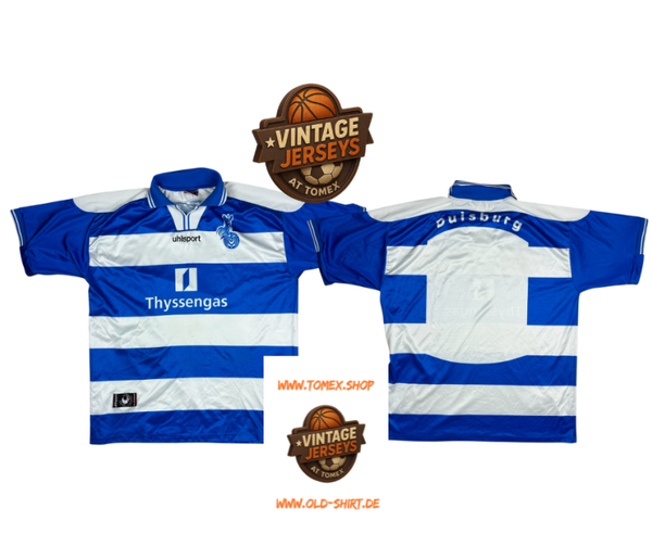 Original Heimtrikot MSV Duisburg 1999/2000 – Größe XL – Uhlsport