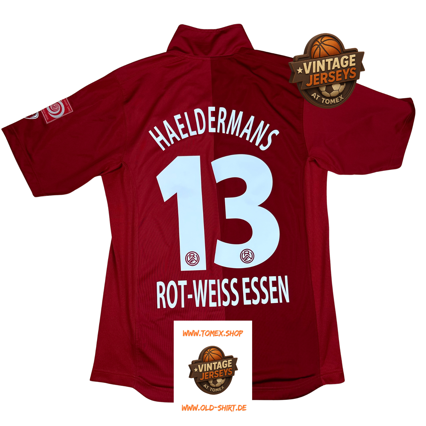 Nike Rot-Weiss Essen Trikot 2006/2007 – Haeldermans #13 – Größe M