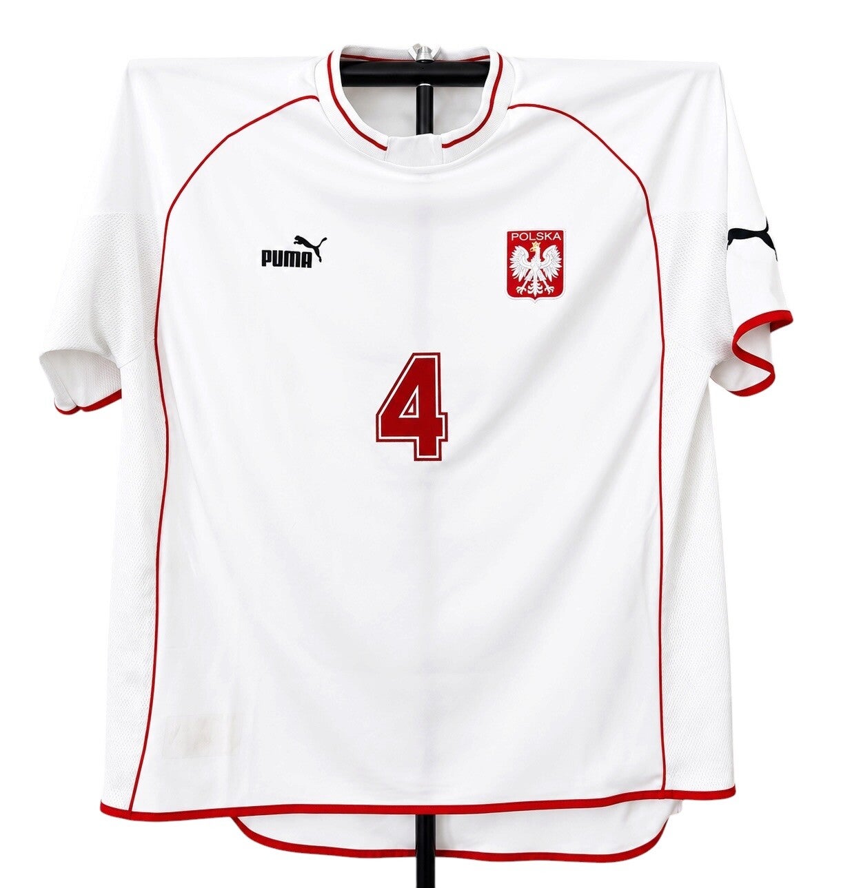 Polen Puma Trikot XL Żewłakow #4 Polska 2000 2002 Vintage Original