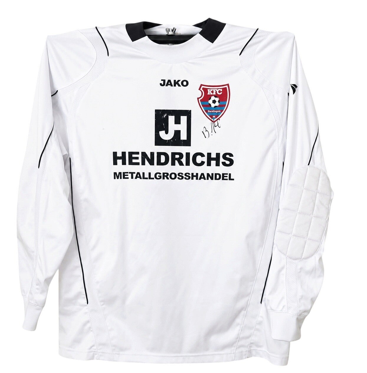 KFC Krefeld Uerdingen Jako Torwarttrikot XL 2008/2009 Kreil #1 Matchworn Autogramm