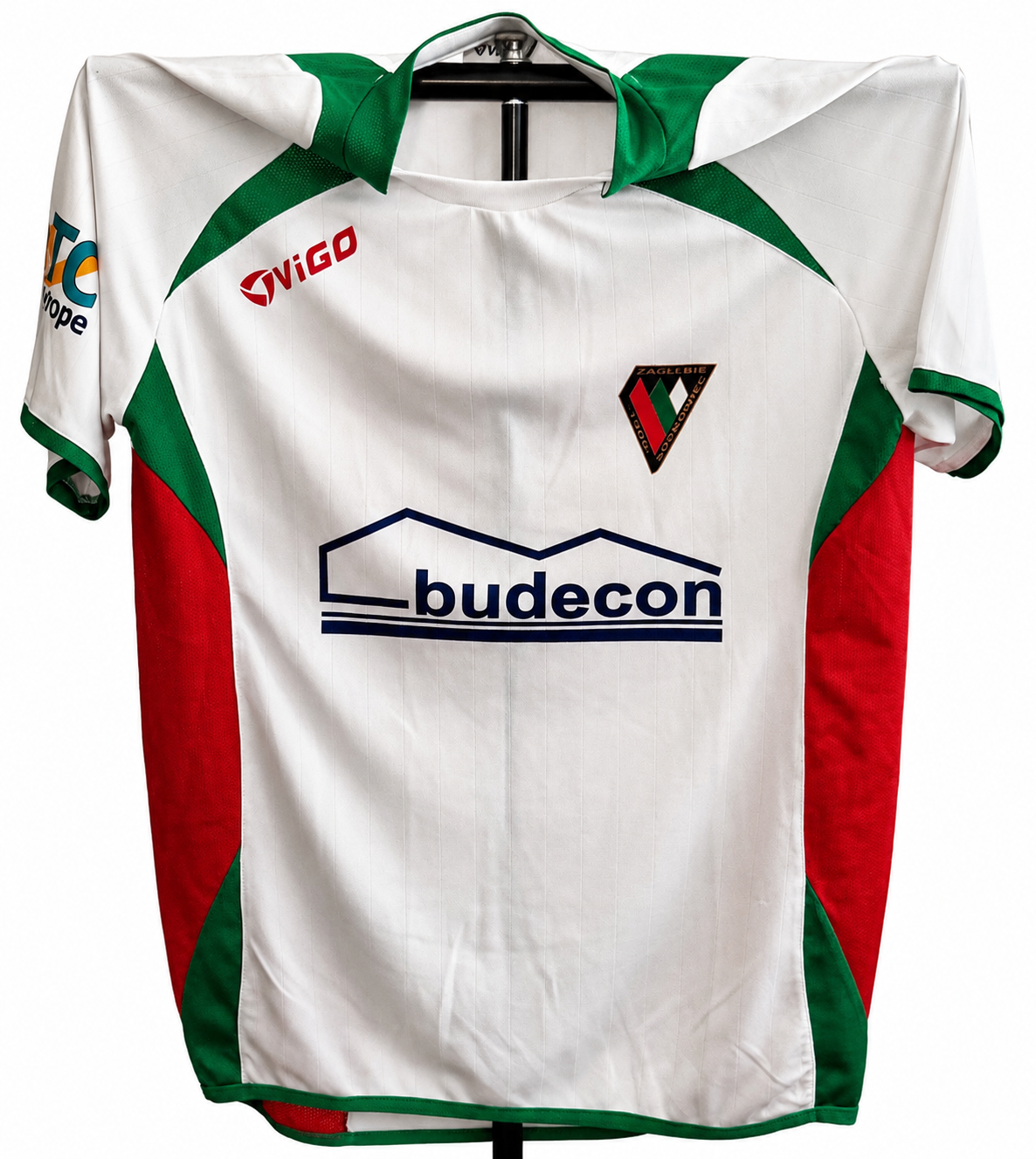 Zagłębie Sosnowiec Vigo Trikot L 2008/2009 Matchworn Home #29