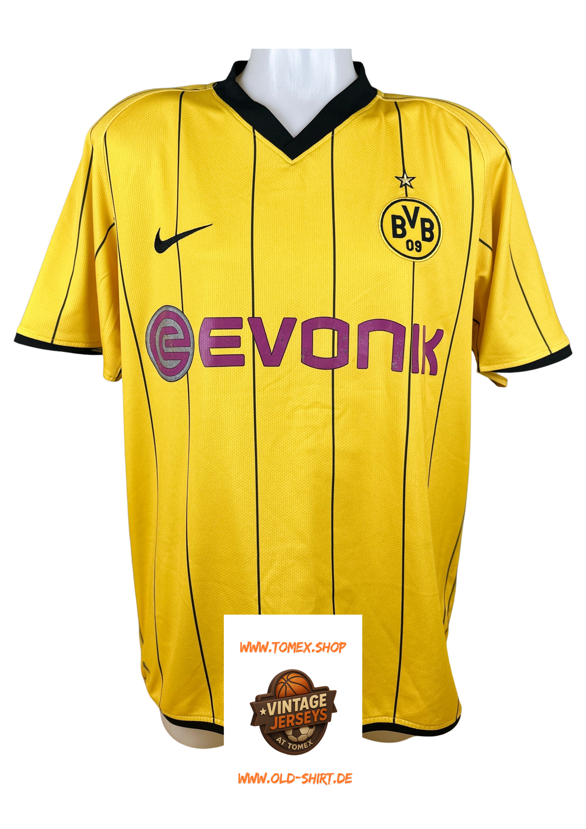 Nike BVB Trikot 2008/09 – Florian Kringe #6 – L | Klassiker