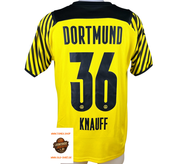 💛 Puma Borussia Dortmund Trikot 2021/2022 – #36 Ansgar Knauff –M – Selten 🔥