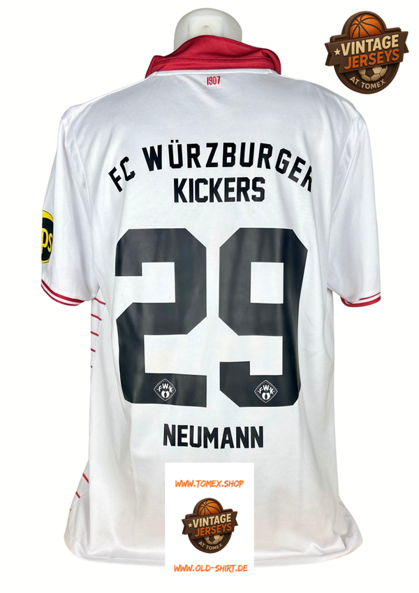 Würzburger Kickers Auswärtstrikot 2017/2018 – Sebastian Neumann #29 (XXL)