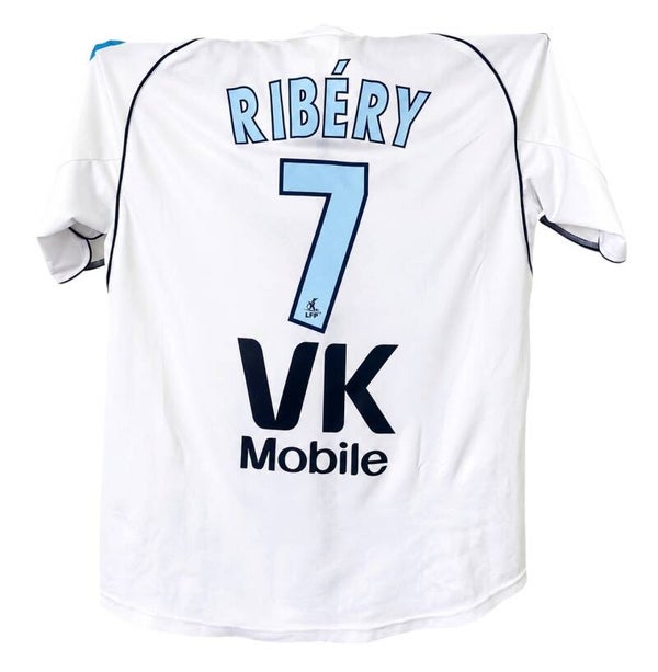 Olympique Marseille Adidas Trikot L 2005/2006 Ribéry #7 Home Vintage