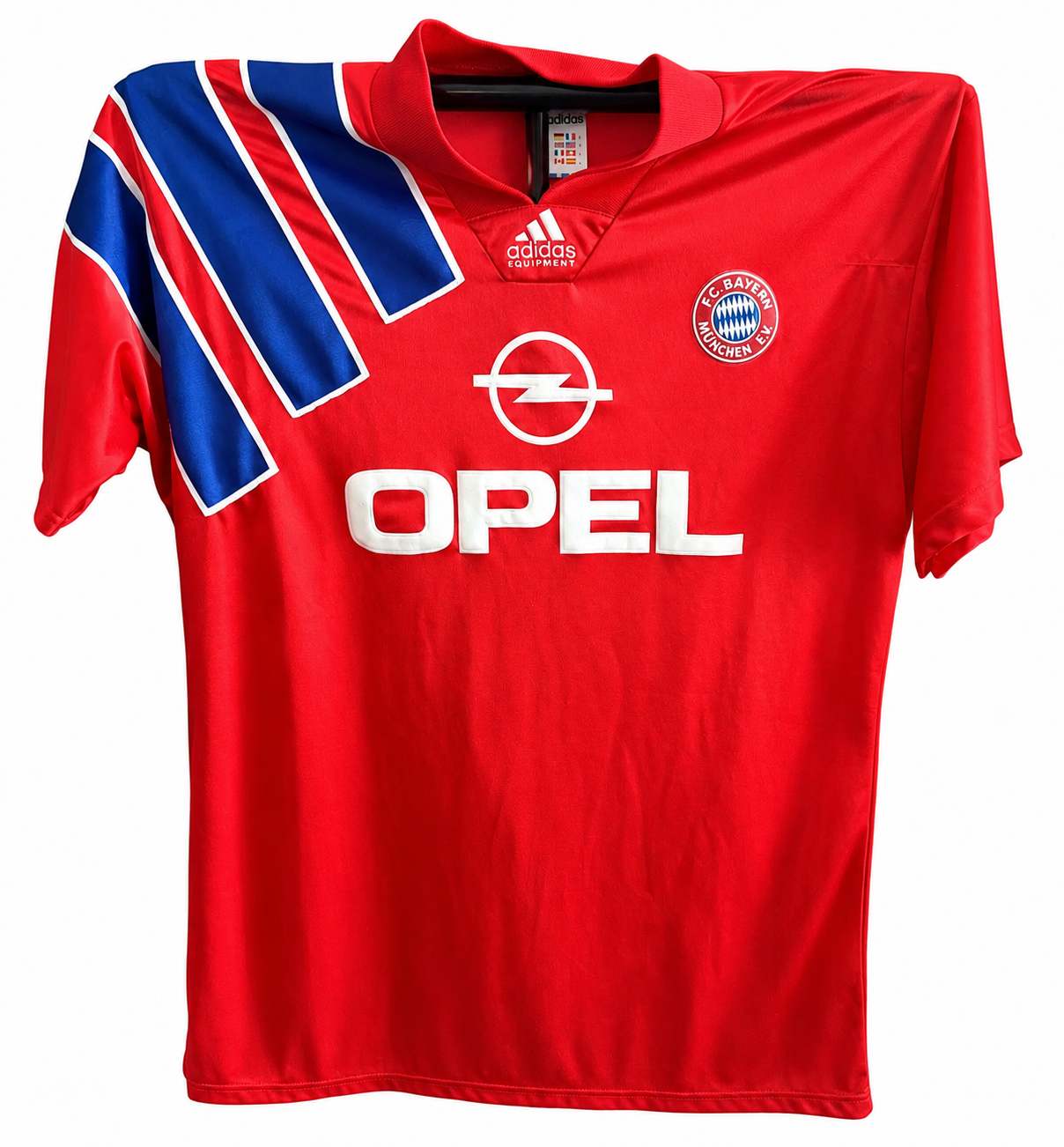 FC Bayern München Adidas Trikot L 1991–1993 Vintage Original