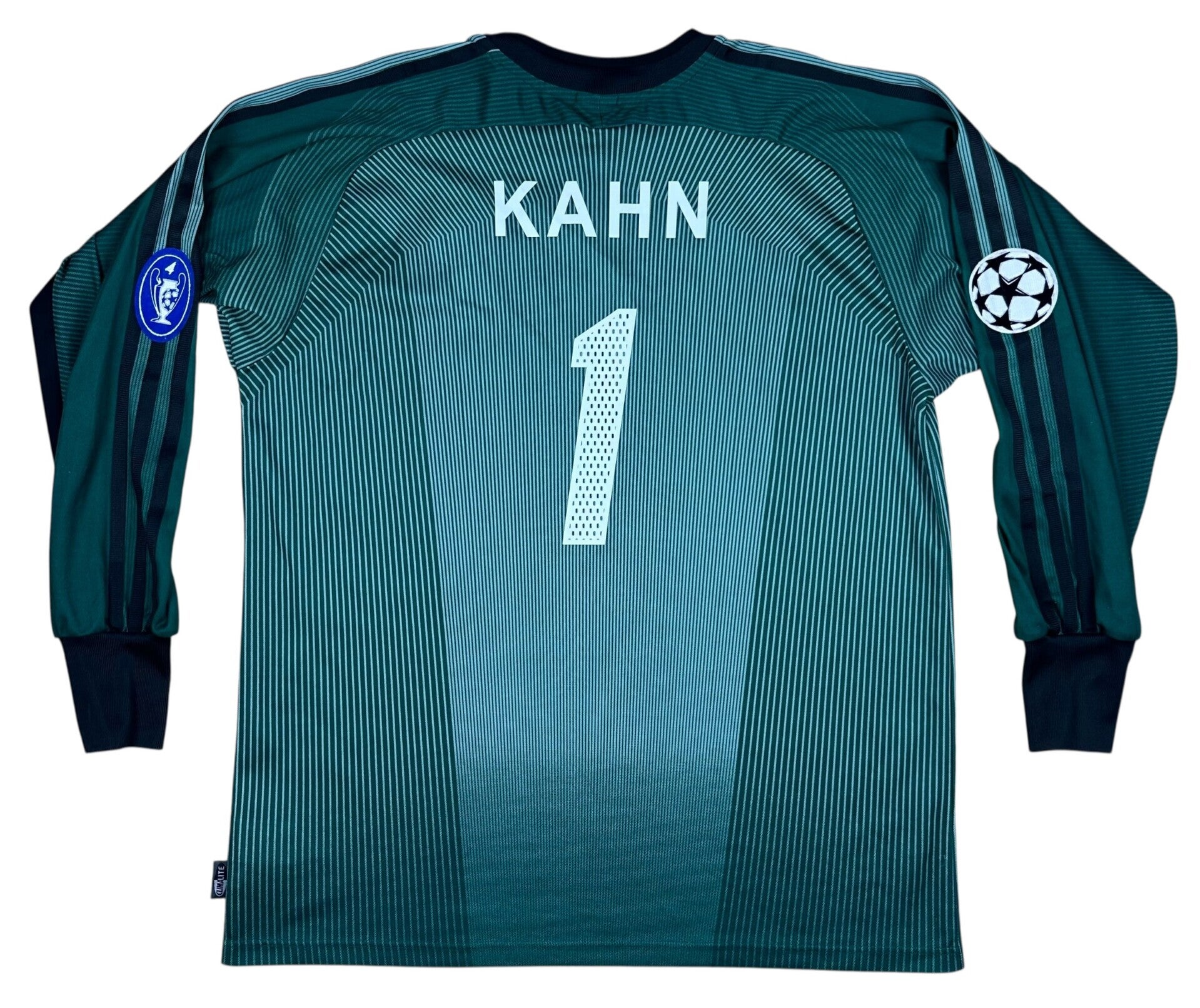 FC Bayern München Adidas Torwarttrikot M 2003/2004 Kahn #1 CL Langarm