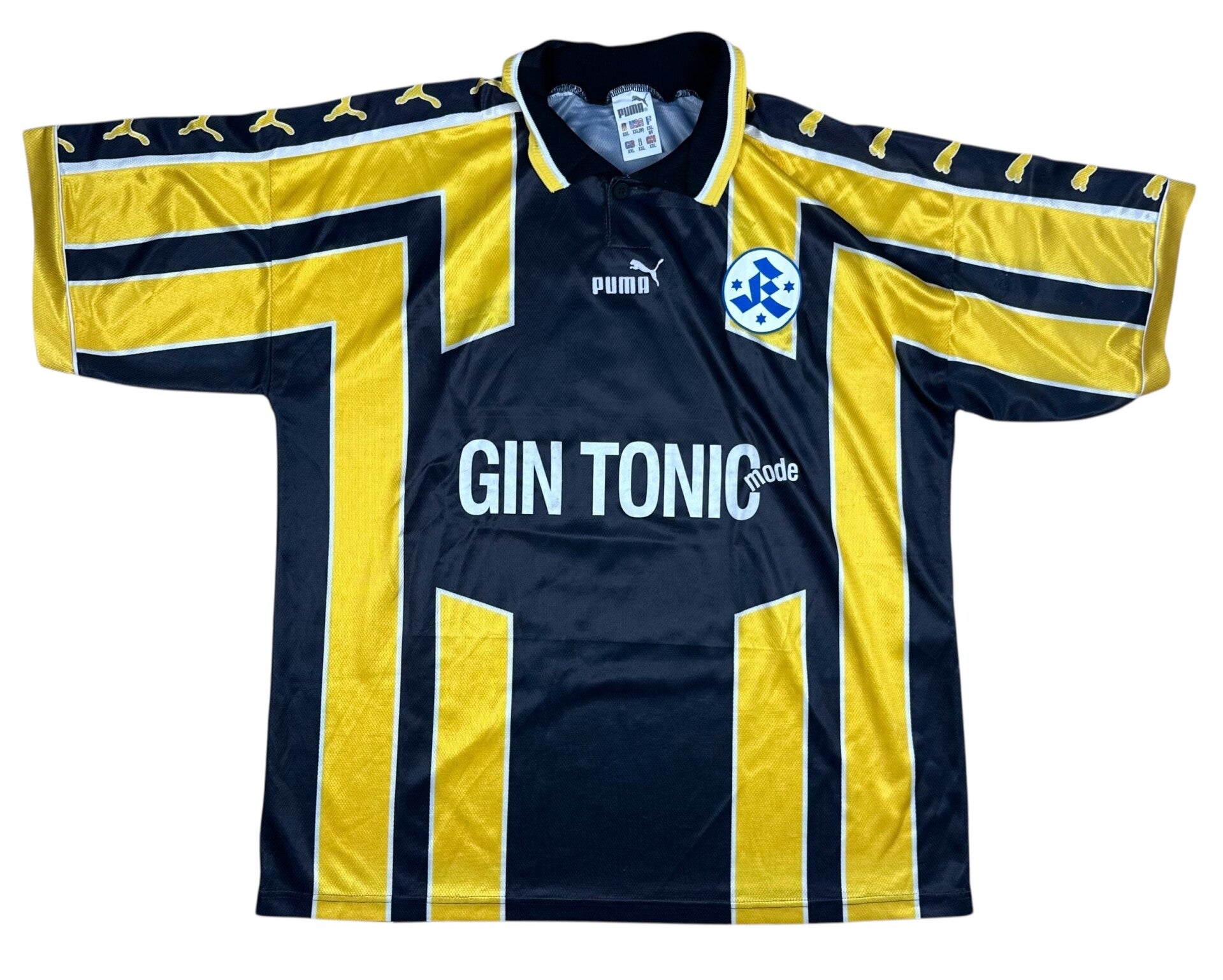 Stuttgarter Kickers Puma Trikot XXL 1998/1999 Strogies #4 Matchworn