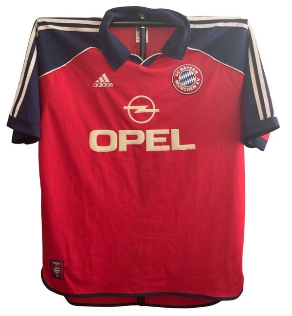 FC Bayern München Adidas Trikot XL 1999–2001 Home Vintage Original