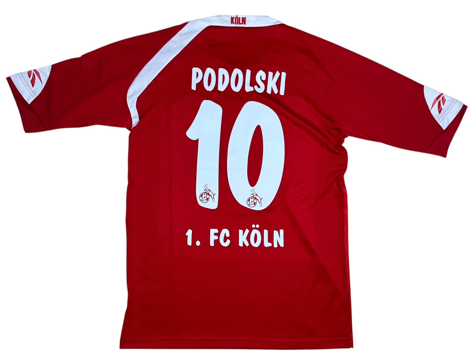 1. FC Köln Reebok Trikot M 2009/2010 Podolski #10 Neu