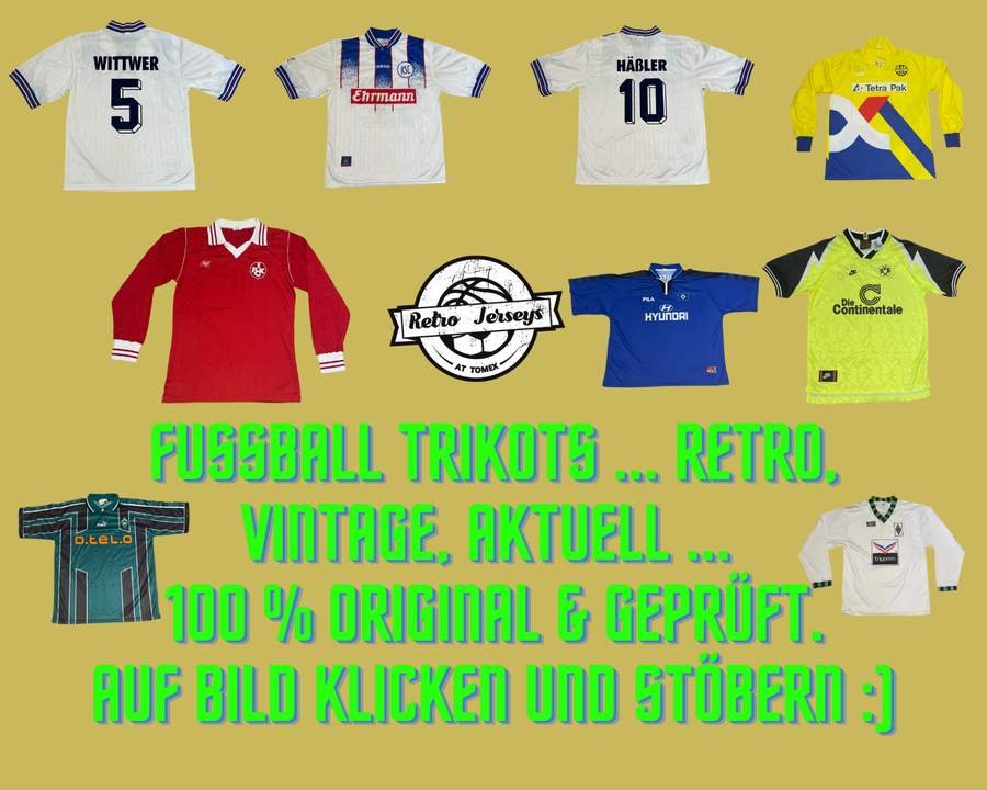 Vintage Trikots Vintage Jerseys Retro Fu balltrikots Retro