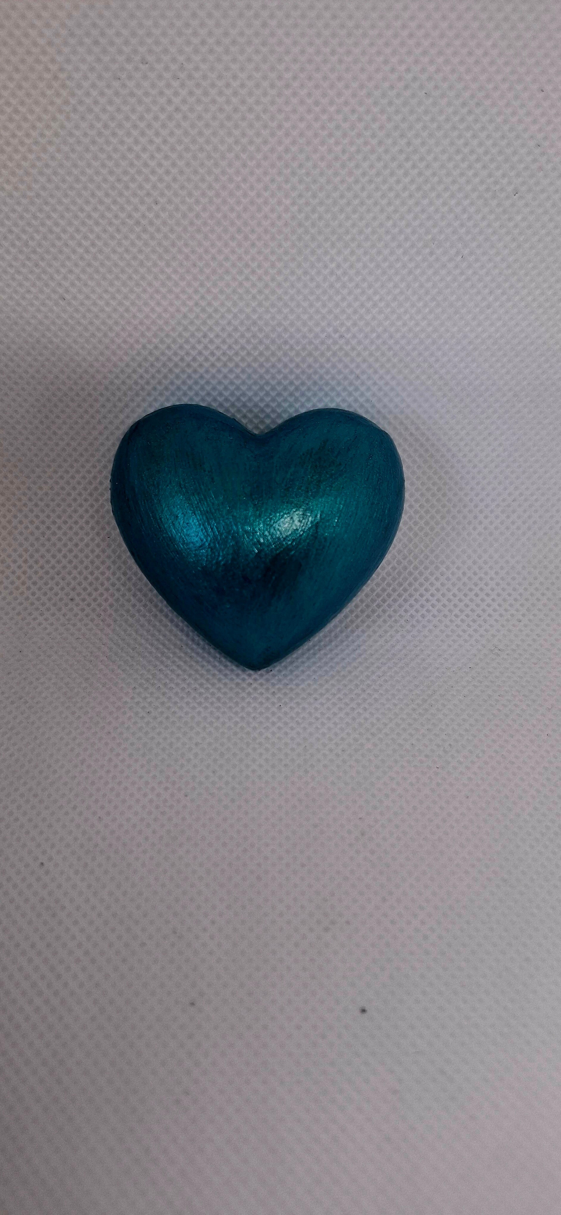 Hart klein blauw CHPH006