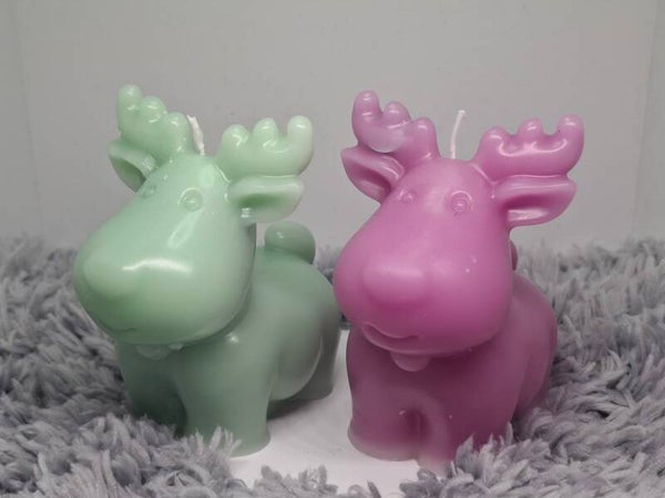 Kerst kaarsen elanden K001