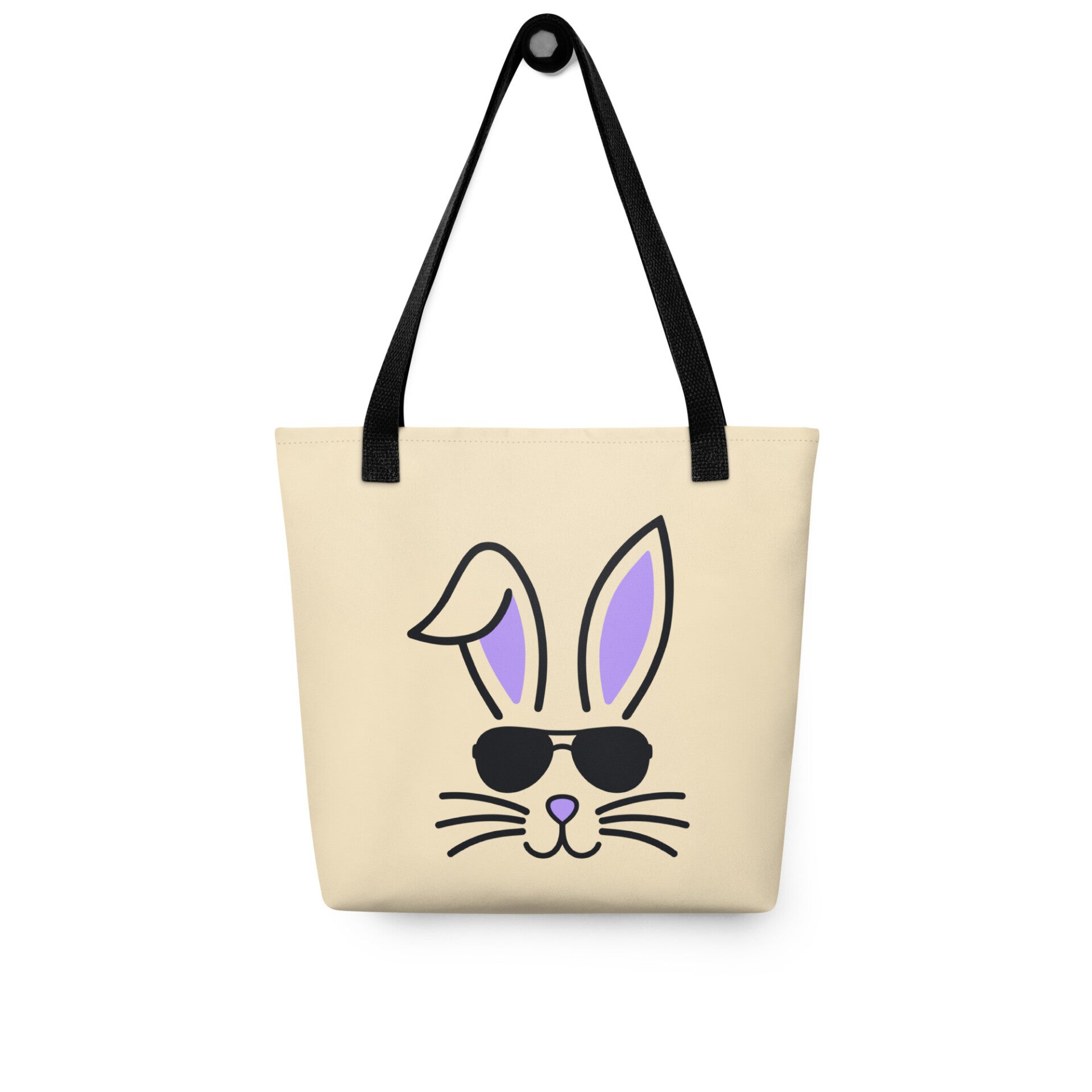 Ostern Tasche Cooler lila Osterhase creme