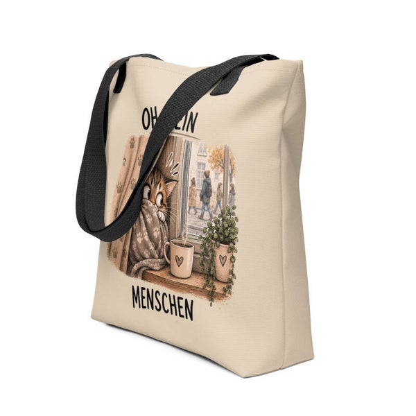 Sozial überfordert Tasche Menschen