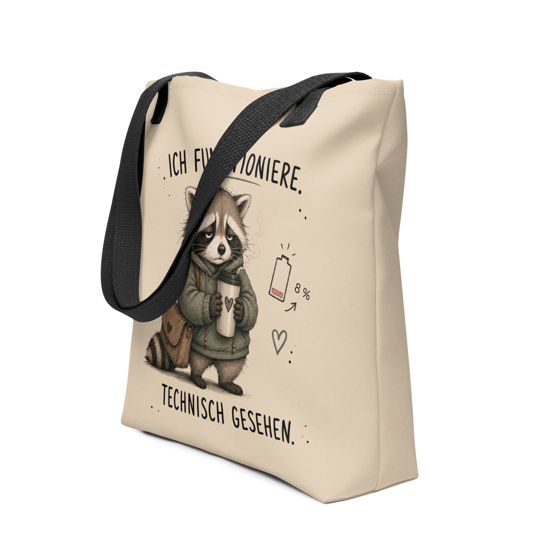 Sozial überfordert Tasche 8%